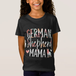 Deutscher Schäferhund Mama Dog Lover für Mama Besi T-Shirt
