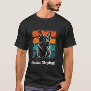 Deutscher Schäferhund Mama Papa Süße Hündchen Besi T-Shirt