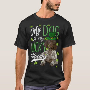 Deutscher Schäferhund Mein Hund ist mein Glücksbri T-Shirt