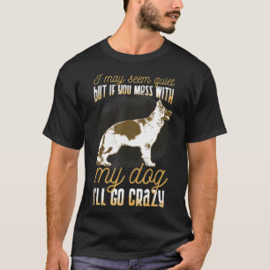Deutscher Schäferhund mit meinem Hund T-Shirt