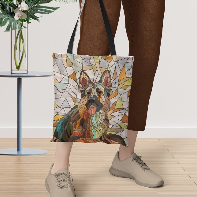 Deutscher Schäferhund - Mosaikkunst (Von Creator hochgeladen)