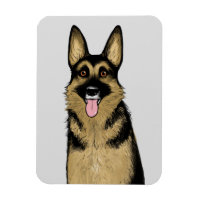 Deutscher Schäferhund | Niedliches GSD | Die Kunst