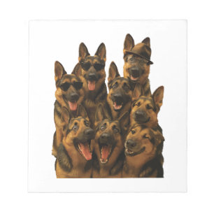 Deutscher Schäferhund Notizblock