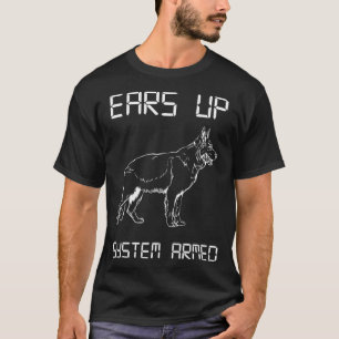 Deutscher Schäferhund Ohrwurm T-Shirt