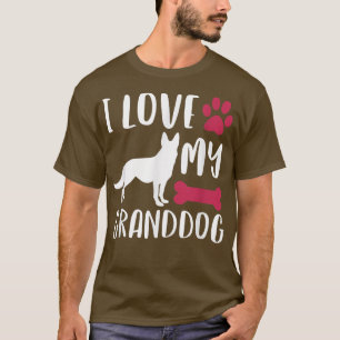 Deutscher Schäferhund Oma Opa Granddog - Co T-Shirt