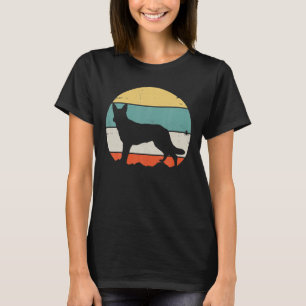Deutscher Schäferhund Polizeihund Sport Vintage Ge T-Shirt