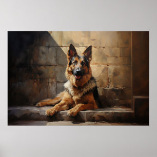 Deutscher Schäferhund Poster