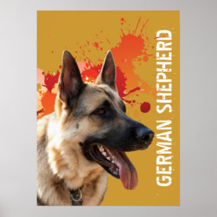 Deutscher Schäferhund Poster