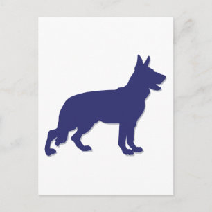 Deutscher Schäferhund Postkarte