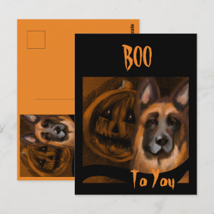 Deutscher Schäferhund Postkarte