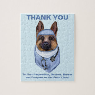 DEUTSCHER SCHÄFERHUND PUZZLE