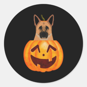 Deutscher Schäferhund Runder Aufkleber
