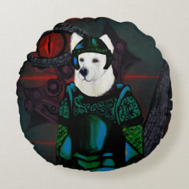 Deutscher Schäferhund Rundes Kissen