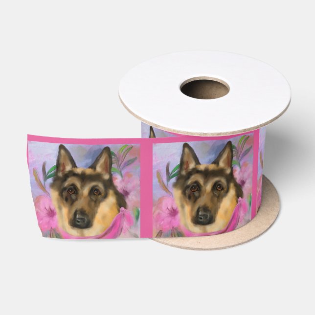 Deutscher Schäferhund Satinband (Spule)