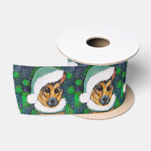 DEUTSCHER SCHÄFERHUND   SATINBAND