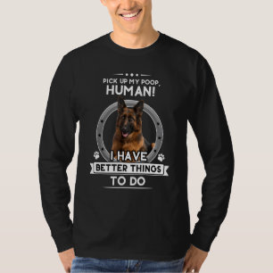 Deutscher Schäferhund Schäfer Hund Mama Vater Joke T-Shirt