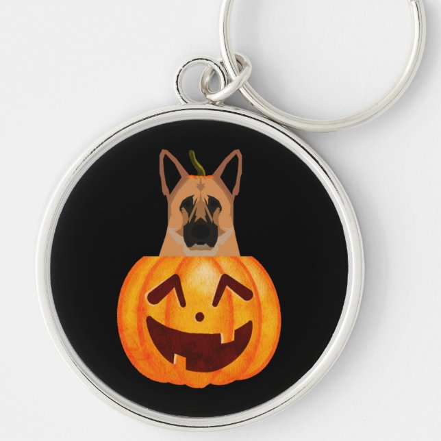 Deutscher Schäferhund Schlüsselanhänger (Vorne)