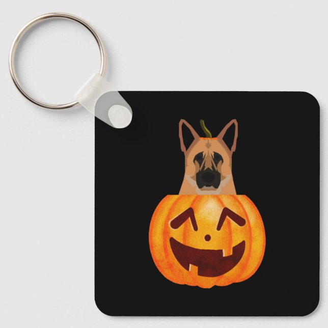 Deutscher Schäferhund Schlüsselanhänger (Vorderseite)