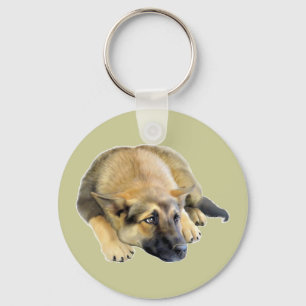 Deutscher Schäferhund Schlüsselanhänger