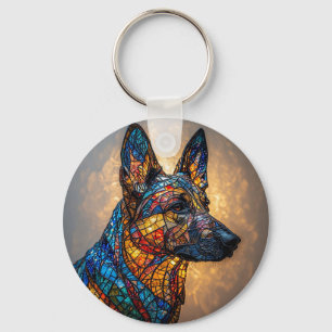 Deutscher Schäferhund Schlüsselanhänger