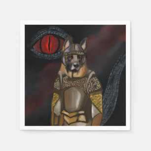 Deutscher Schäferhund Serviette
