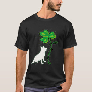 Deutscher Schäferhund Shamrock Patricks Day Du bis T-Shirt