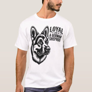Deutscher Schäferhund-Shirt - Hunde-Liebhaber Line T-Shirt