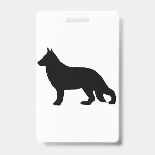 deutscher Schäferhund Silo schwarz Ausweis