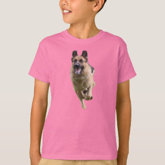 Deutscher Schäferhund Sleeve V-Neck-T - Shirt