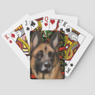 DEUTSCHER SCHÄFERHUND SPIELKARTEN