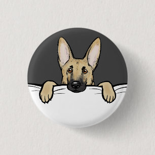 Deutscher Schäferhund Süß  Button