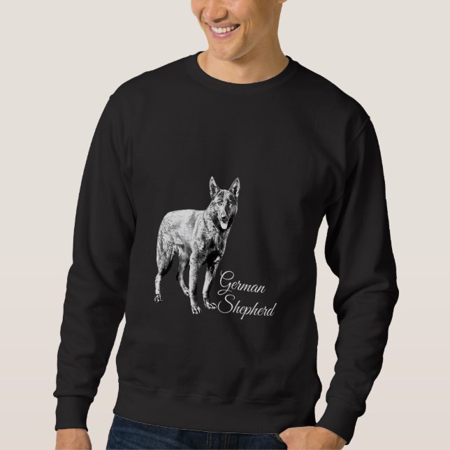 Deutscher Schäferhund Sweatshirt (Vorderseite)