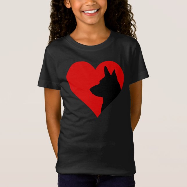 Deutscher Schäferhund-T - Shirt (Vorderseite)