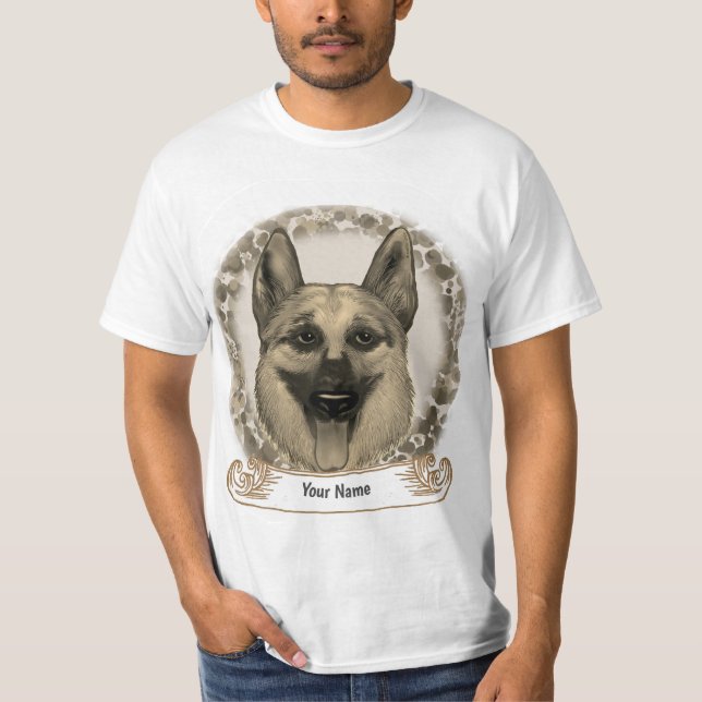 Deutscher Schäferhund T-Shirt (Vorderseite)