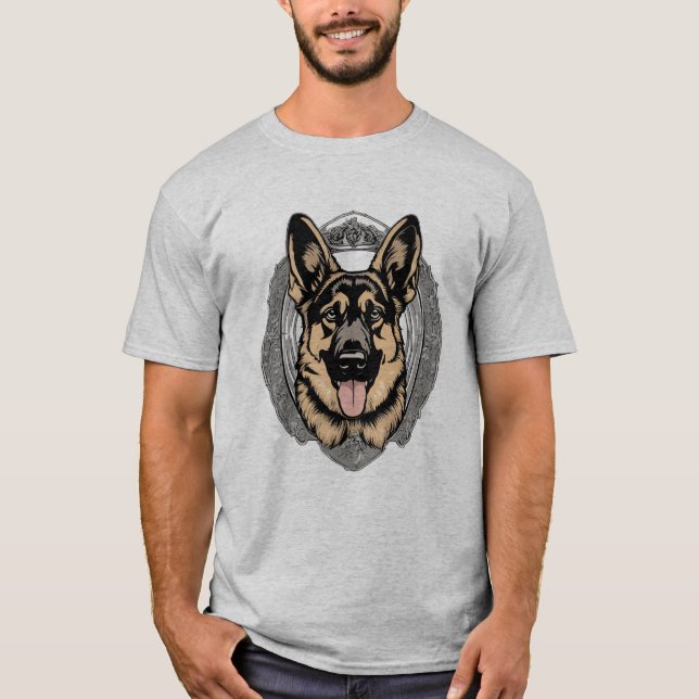 Deutscher Schäferhund-T - Shirt (Vorderseite)