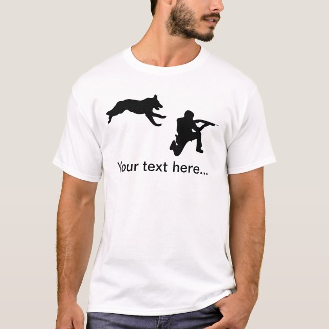 Deutscher Schäferhund T-Shirt (Vorderseite)