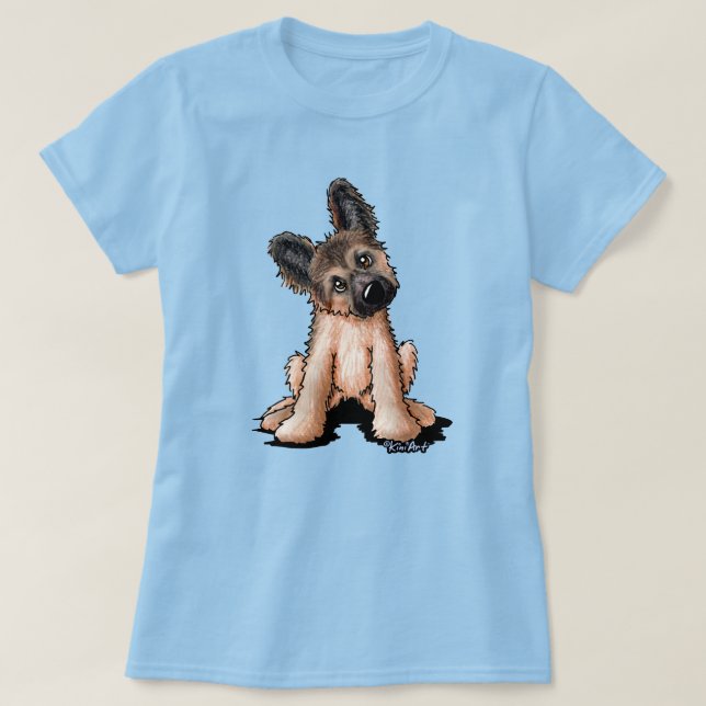 Deutscher Schäferhund T-Shirt (Design vorne)