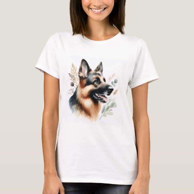 Deutscher Schäferhund T-Shirt (Vorderseite)