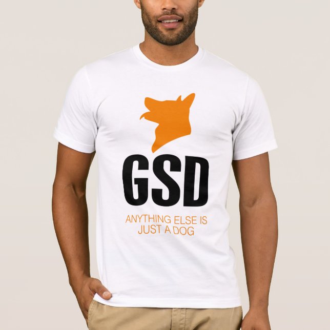 Deutscher Schäferhund-T - Shirt (Vorderseite)