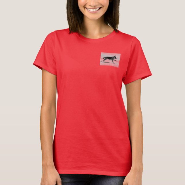 Deutscher Schäferhund T-Shirt (Vorderseite)