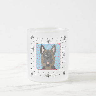Deutscher Schäferhund T-Shirts und Geschenke Mattglastasse
