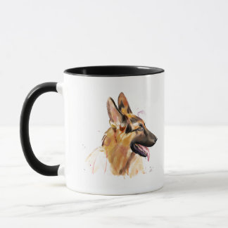 Deutscher Schäferhund Tasse – GSD Hund Kaffeetasse
