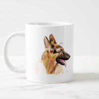 Deutscher Schäferhund Tasse – GSD Hund Kaffeetasse