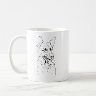 Deutscher Schäferhund Tasse, Hunde-Mama Kaffee Per Kaffeetasse