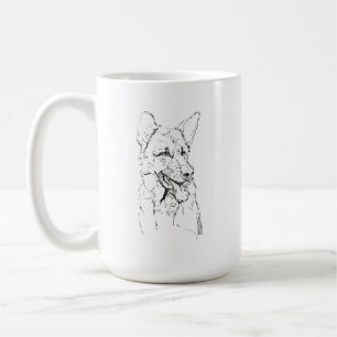 Deutscher Schäferhund Tasse, Hunde-Mama Kaffee Per Kaffeetasse