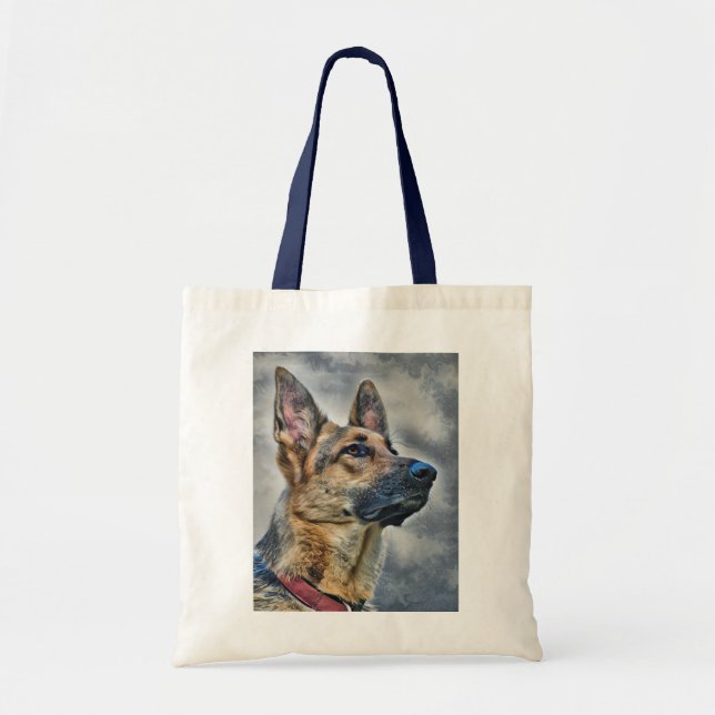 Deutscher Schäferhund Tragetasche (Vorne)