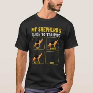Deutscher Schäferhund Trainingsleitfaden Schäferhu T-Shirt