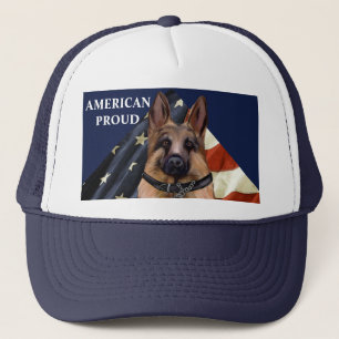 Deutscher Schäferhund Truckerkappe
