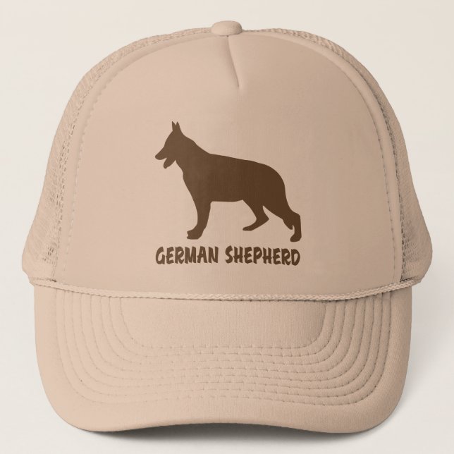 Deutscher Schäferhund Truckerkappe (Vorderseite)