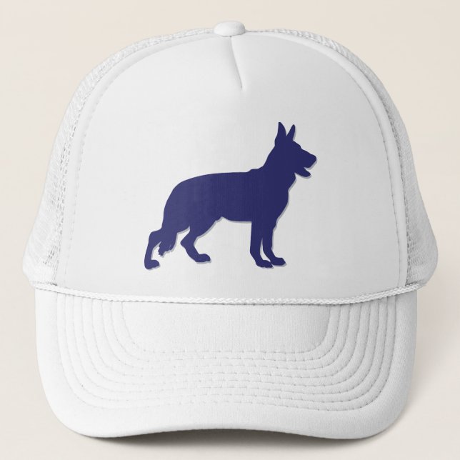 Deutscher Schäferhund Truckerkappe (Vorderseite)